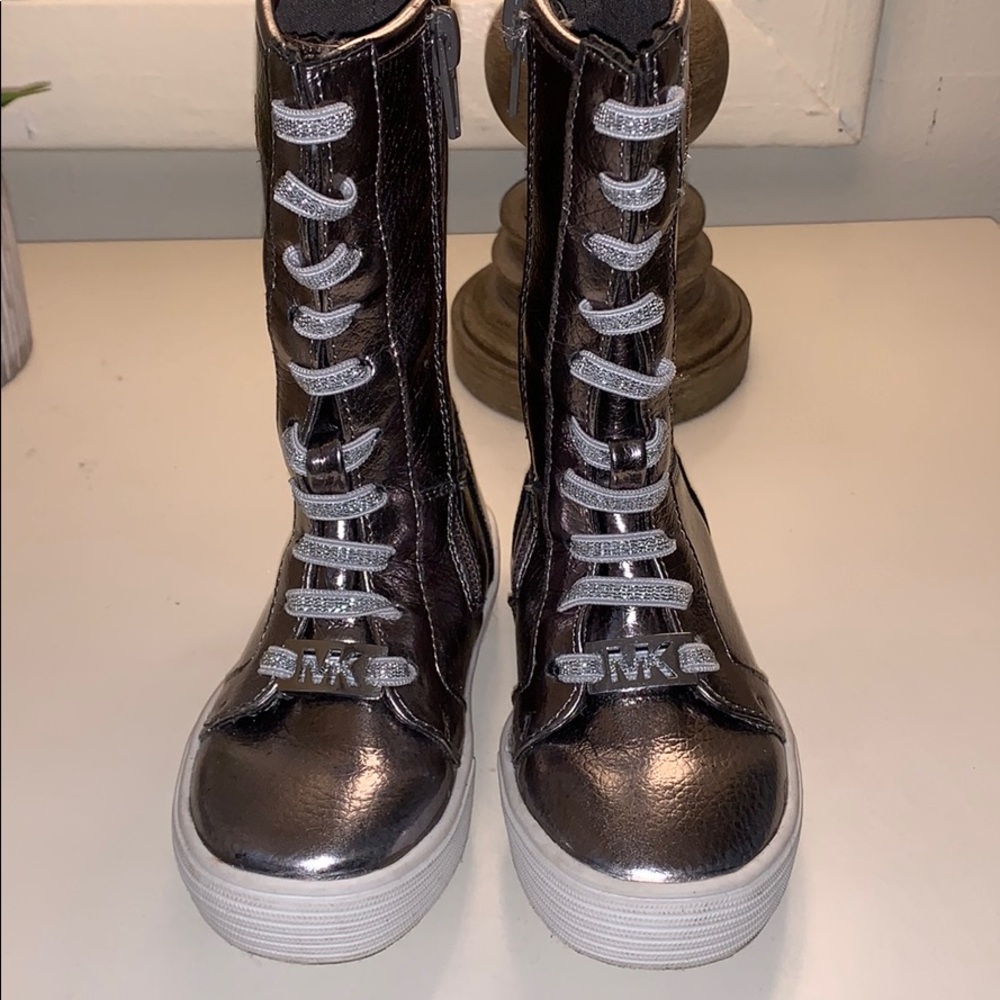 Toddler Girls Michael Kors Lace Up Sneaker Boots